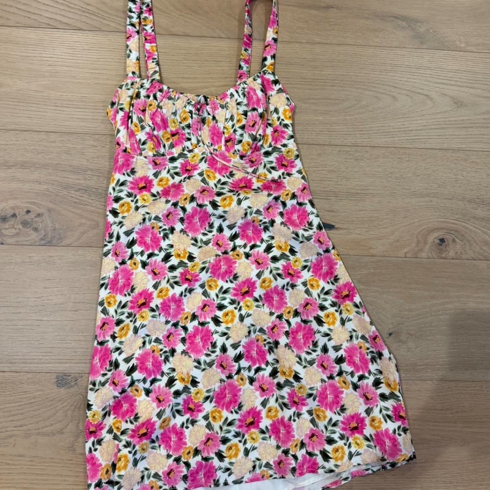 For love and lemons floral mini dress
